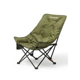 Chaise lunaire à dossier haut