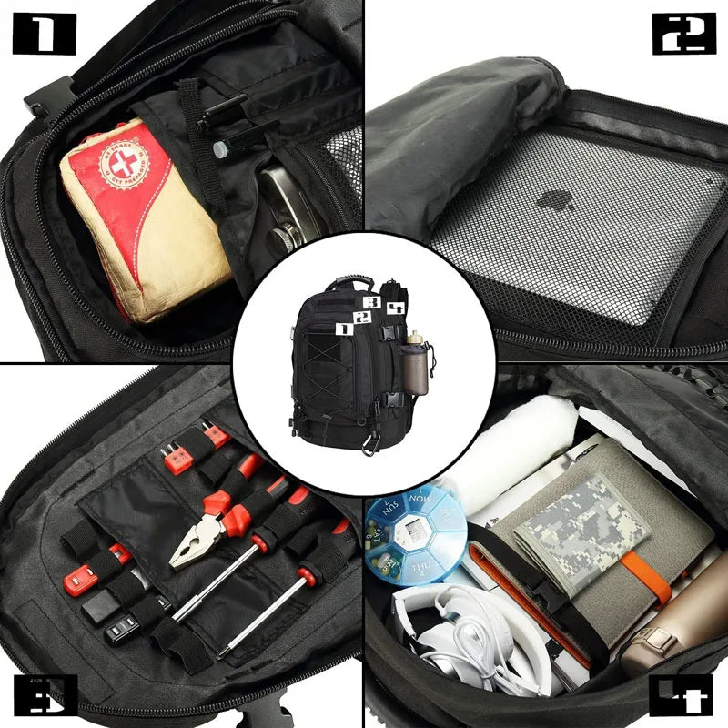 Sac à dos tactique 60 L