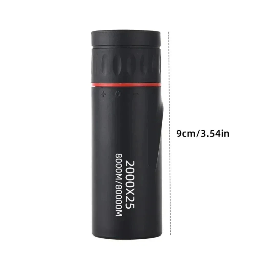 Monoculaire HD 2000x25 avec support téléphone