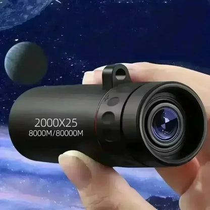 Monoculaire HD 2000x25 avec support téléphone